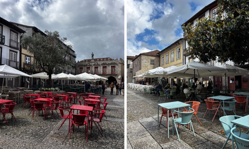 Guimaraes kavarny